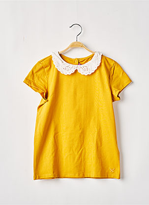 T-shirt jaune SERGENT MAJOR pour fille