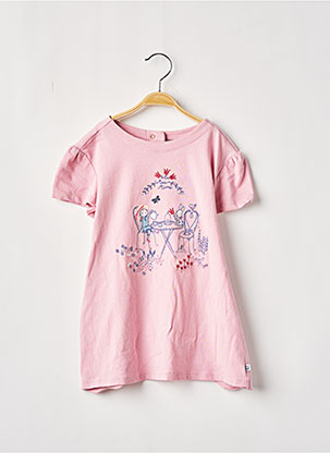 T-shirt rose SERGENT MAJOR pour fille