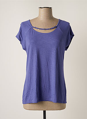 T-shirt violet TELMAIL pour femme