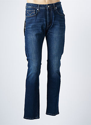 Jeans coupe slim bleu VICTORIO & LUCCHINO pour homme