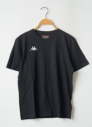 T-shirt noir KAPPA pour garçon