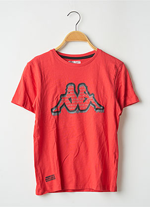 T-shirt rouge KAPPA pour garçon