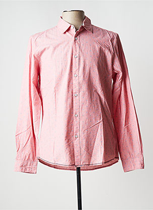 Chemise manches longues rose TIFFOSI pour homme