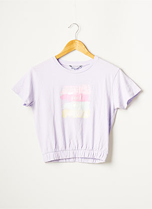 T-shirt violet TIFFOSI pour fille