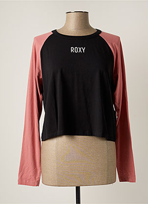 T-shirt noir ROXY pour femme