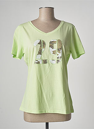 T-shirt vert AIRFIELD pour femme