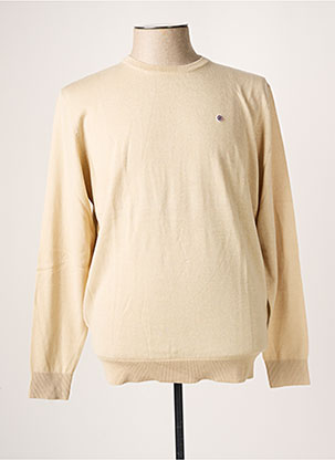 Pull beige SERGE BLANCO pour homme