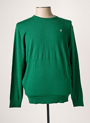 Pull vert SERGE BLANCO pour homme