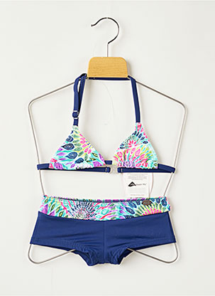 Maillot De Bain Pièces Stretch Bleu Plage Du Sud Fille 2258893 - Main Image
