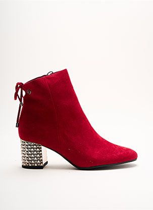 Bottines/Boots rouge TAMARIS pour femme
