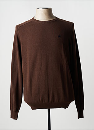 Pull Col Col Montant Marron Roy Robson Homme 2548524-marron Modz