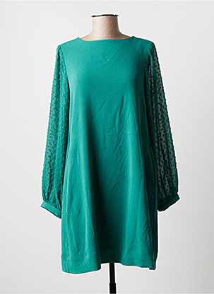 Robe courte vert VICTORIO & LUCCHINO pour femme