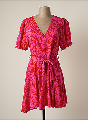 Robe courte rose FLAMANT ROSE pour femme