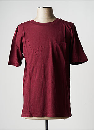 T-shirt rouge AMERICAN VINTAGE pour homme