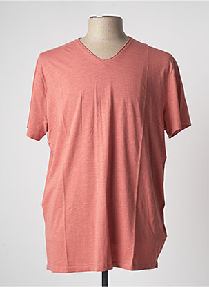 T-shirt orange IKKS pour homme