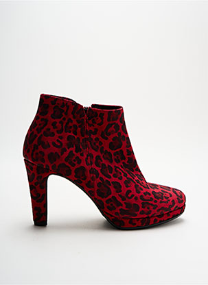 Bottines/Boots rouge GABOR pour femme
