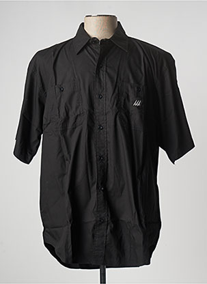 Chemise manches courtes noir ERIC TABARLY pour homme