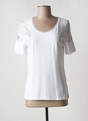 T-shirt blanc FUEGO WOMAN pour femme