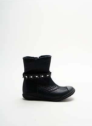 Bottines/Boots noir MOD8 pour fille