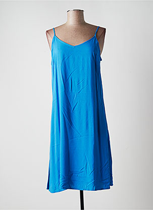 Robe mi-longue bleu B.YOUNG pour femme