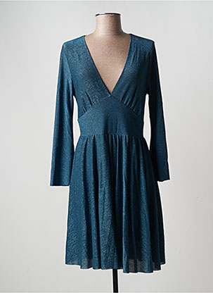 Robe mi-longue bleu SENES pour femme