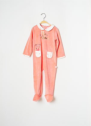 Petit Beguin Pyjamas 1 Fille De Couleur Rose 2265219 rose00 Modz