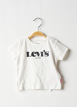 T-shirt blanc LEVIS pour fille