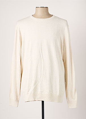 Pull beige TOM TAILOR pour homme