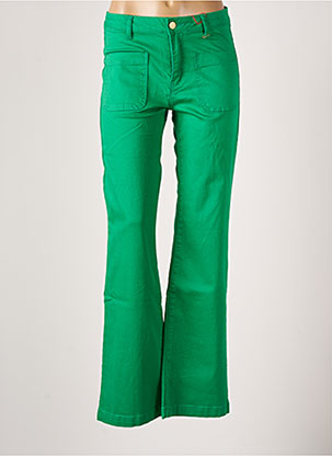Pantalon large vert LA PETITE ETOILE pour femme