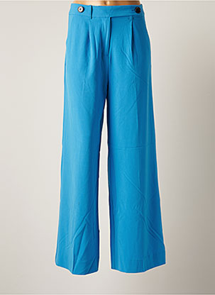 Pantalon large bleu B.YOUNG pour femme