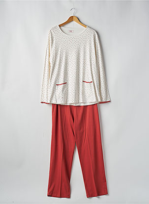 Pyjama rouge CANAT pour femme