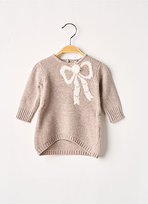 Pull beige J.O MILANO pour fille