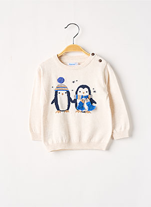 Pull beige MAYORAL pour fille