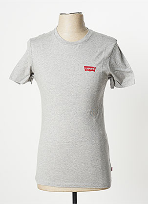 T-shirt gris LEVIS pour homme