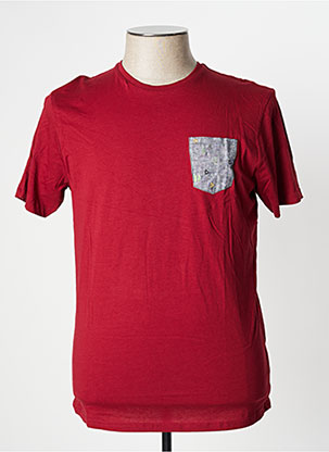 T-shirt rouge CLOSE-UP pour homme