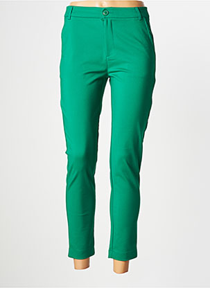 Pantalon 7/8 vert MARINA V pour femme