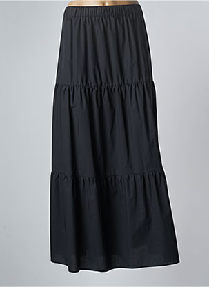 Jupe longue noir PERSONA BY MARINA RINALDI pour femme