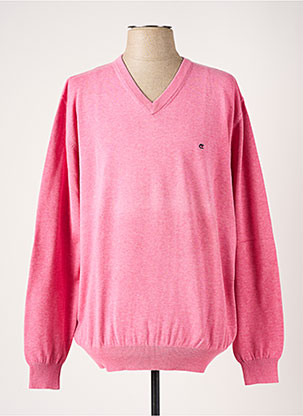 Pull rose tommy fashion hilfiger homme