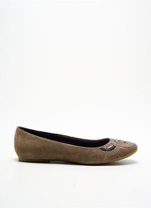 Ballerines Bout Rond Marron Giulia Femme 2357145-marron Modz