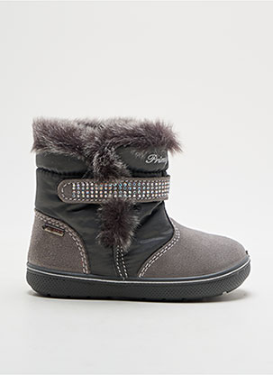 Bottines Botte Primigi Bottines/Boots Tissage Satiné Gris Primigi