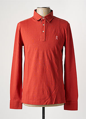 Vicomte Arthur Polos Homme De Couleur Orange 2358505 orange Modz