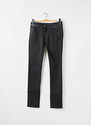 Pantalon 7/8 Tissage Popeline Noir Even & Odd Femme - 2291690