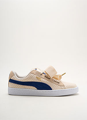 Puma Baskets Femme De Couleur Beige 2370566 beige0 Modz