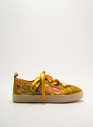 Pataugas Espadrilles Femme De Couleur Jaune 2370149 jaune0 Modz