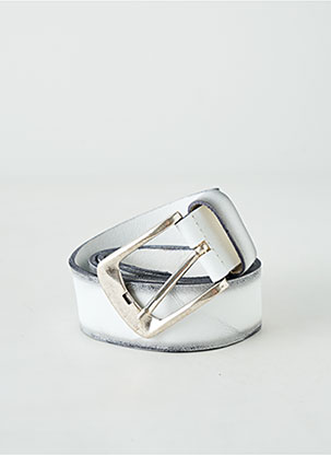 Ceinture Coutures Renforcées Blanc Bernd Götz Homme 2384538