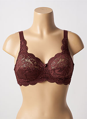 Soutien-gorge Sans Armature Marron Susa Femme 2430054