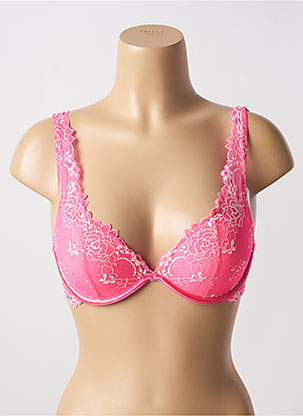 Soutien-gorge Effet Matière Satinée Rose Valege Femme 2431694