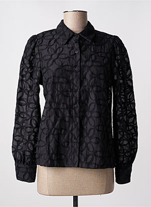 Chemisier Imprimé Fleurs Noir Maraislise Femme 2430789-noir00 Modz