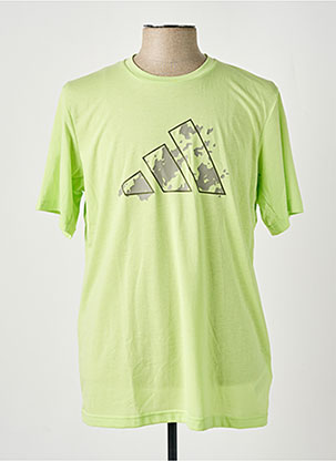 Adidas Tshirts Homme De Couleur Vert 2436720 vert00 Modz