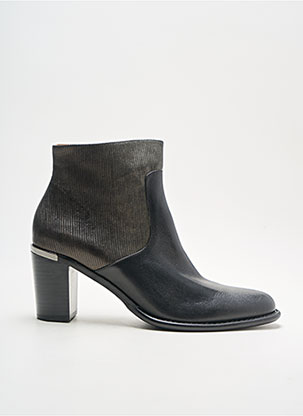 Bottines/Boots Matière Lisse Noir Parallele Femme 2494056-noir00